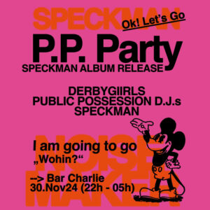 P.P. Party SPECKMAN ALBUM RELEASE