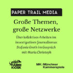 Große Themen, große Netzwerke