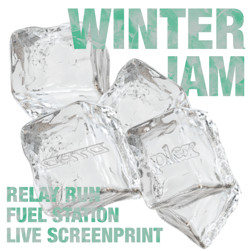 cato and flexcoffee winter jam running event