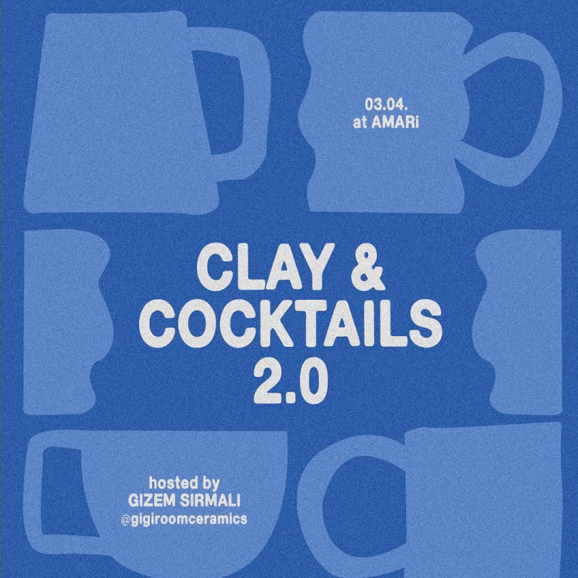 clay and cocktails at amari bar