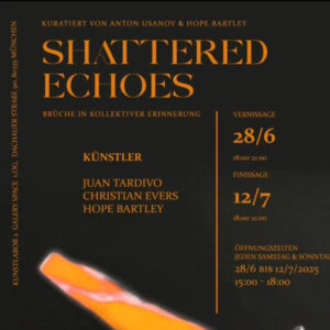 shattered echoes fractures in collective memory is a group exhibition at kunstlabor 2